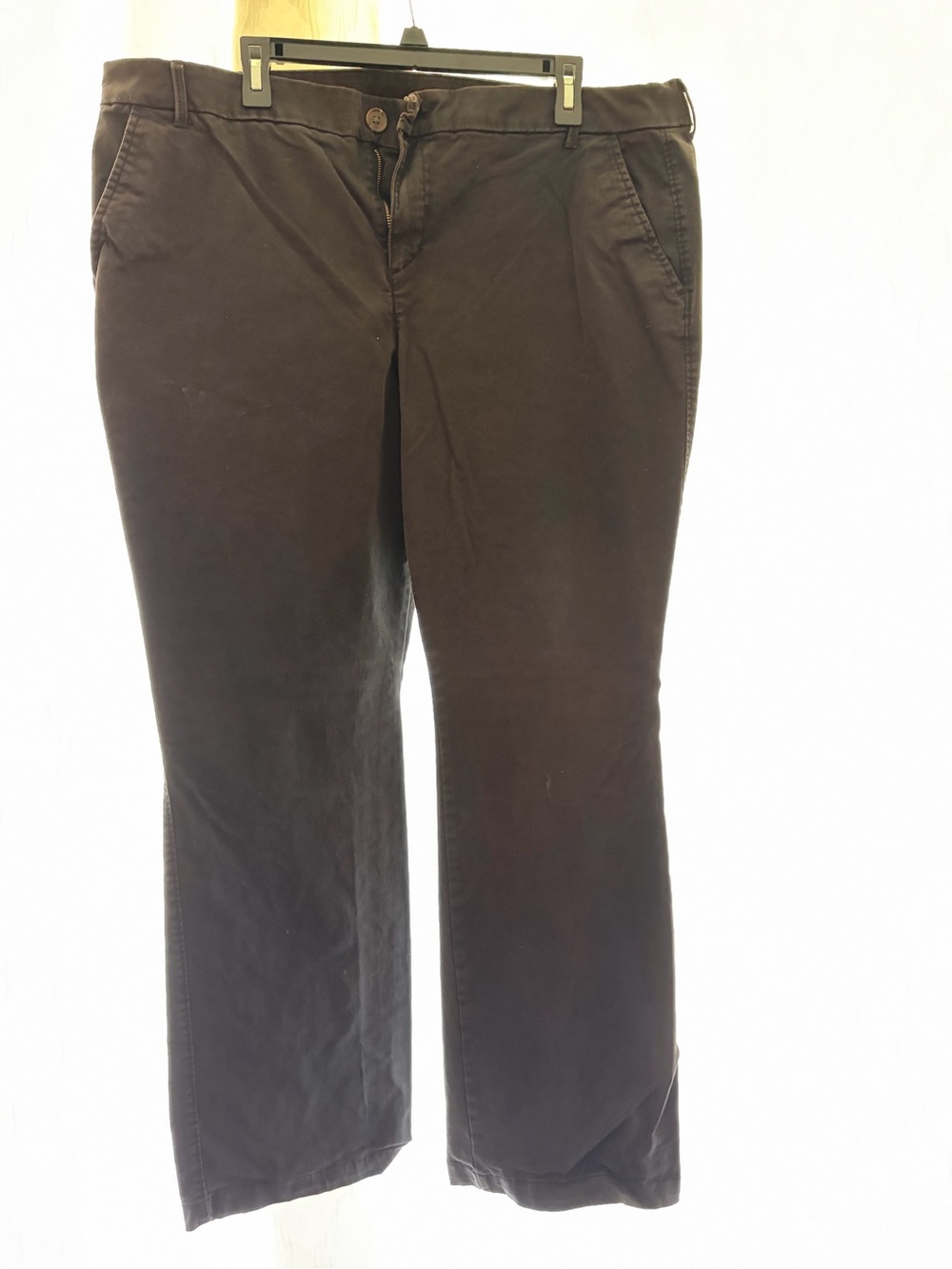 Old Navy Men's Black Chinos - Straight Leg